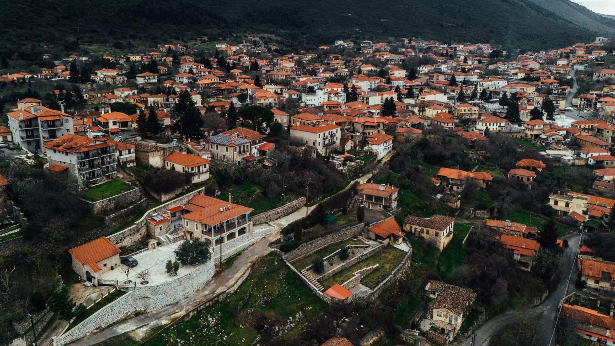 αρχοντικό γκιντώνη Appartement Levídhion