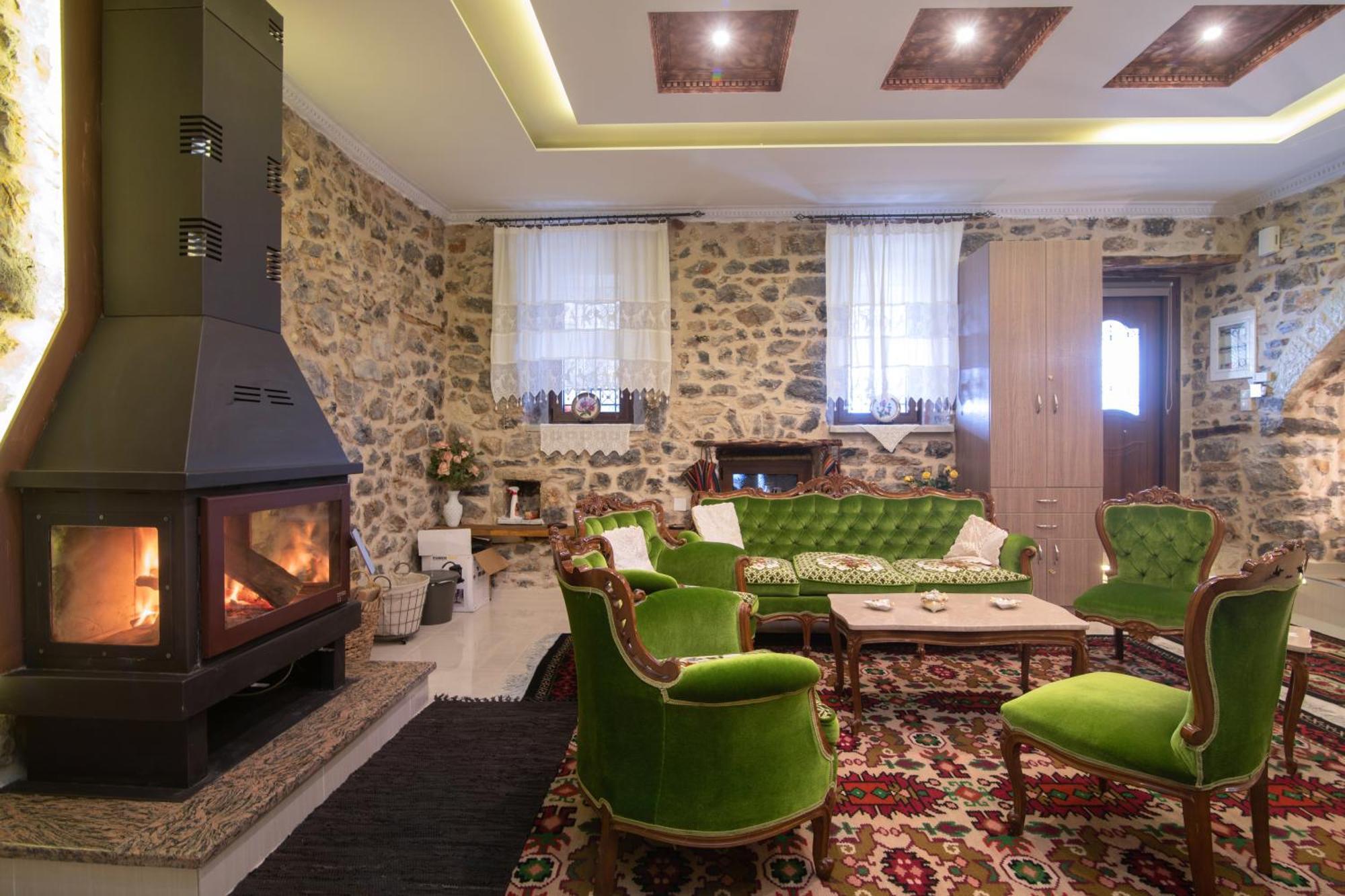 αρχοντικό γκιντώνη Appartement Levídhion